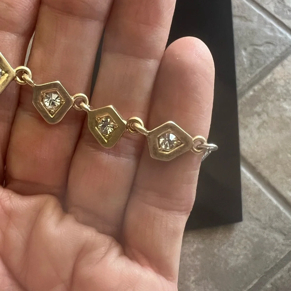 KENNETH COLE Classy Gold and Silver Necklace